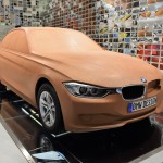 Hliněný model BMW