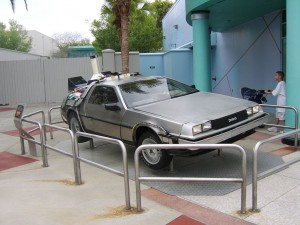 DeLorean DMC-12 z filmu Návrat do budoucnosti, Universal Studios na Floridě | Foto: Wikimedia