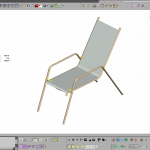 Výpočtové FE modely židle