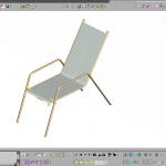 Výpočtové FE modely židle