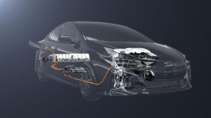 Autobaterie v elektromobilu