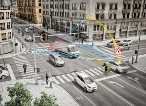 Inteligentní řízení a křižovatka chytré město