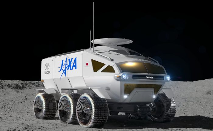 Vozidlo Toyota pro jízdu na Měsíci