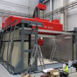 Instalace CNC obráběcího centra Trimill ve společnosti Altran: průběžný stav