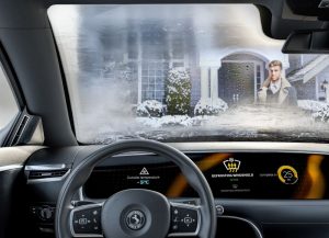Okna automobilů a aktivní skla