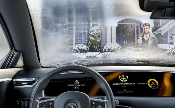 Okna automobilů a aktivní skla